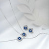 Silver Crystallex Set