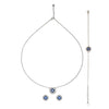 Silver Crystallex Set