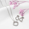 Silver Allure Pendant Set