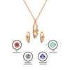 Rose Gold Serene Pendant Set