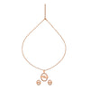 Rose Gold Boho Pendant Set