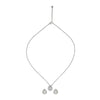 Silver Princess Diana Necklace Set