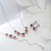 Silver Red Royalty Set
