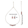 Silver Red Royalty Set