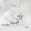 Silver White Royalty Set