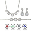 Silver White Royalty Set