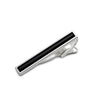 Silver Jet Black Tie Pin