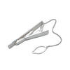 Silver Blue Line Tie Pin