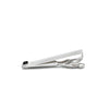 Silver Black Stone Tie Pin