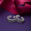 Silver Oxi Breeze Toe Rings