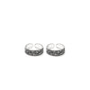 Silver Oxi Breeze Toe Rings