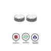 Silver Oxi Breeze Toe Rings
