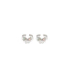 Silver Colour Bow Toe Rings (MOP)