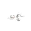 Silver Colour Bow Toe Rings (MOP)