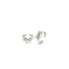 Silver Colour Bow Toe Rings (MOP)