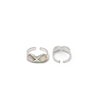 Silver Infinity Toe Rings (MOP)