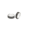 Silver Oxi Zig Zig Toe Rings