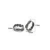 Silver Oxi Wavy Toe Rings