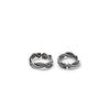 Silver Oxi Wavy Toe Rings
