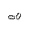 Silver Oxi Wavy Toe Rings
