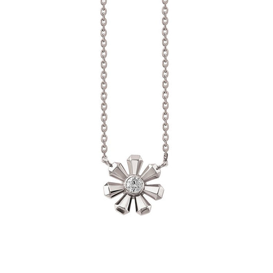 Silver Daisy Bliss Necklace
