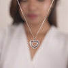 Silver Classic Heart Pendant with Chain