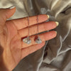 Silver Open Shell Earrings